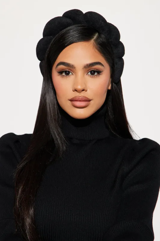 Get Ready With Me Headband - Black sold by Fashion Nova