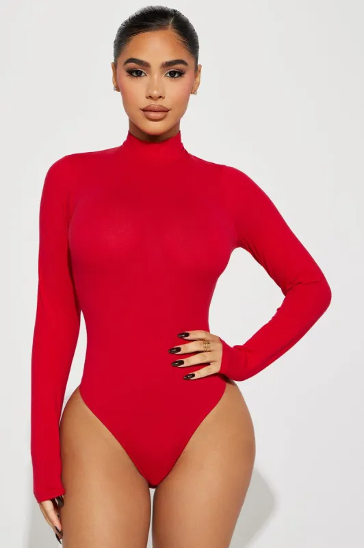 Juno Bodysuit - Red sold by Fashion Nova