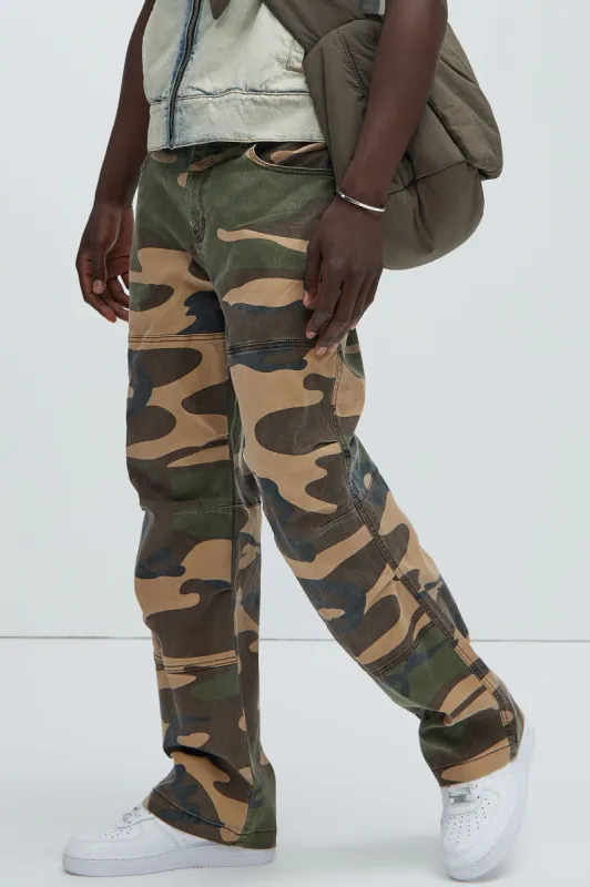 Jameson Straight Pants - Camouflage sold by Fashion Nova