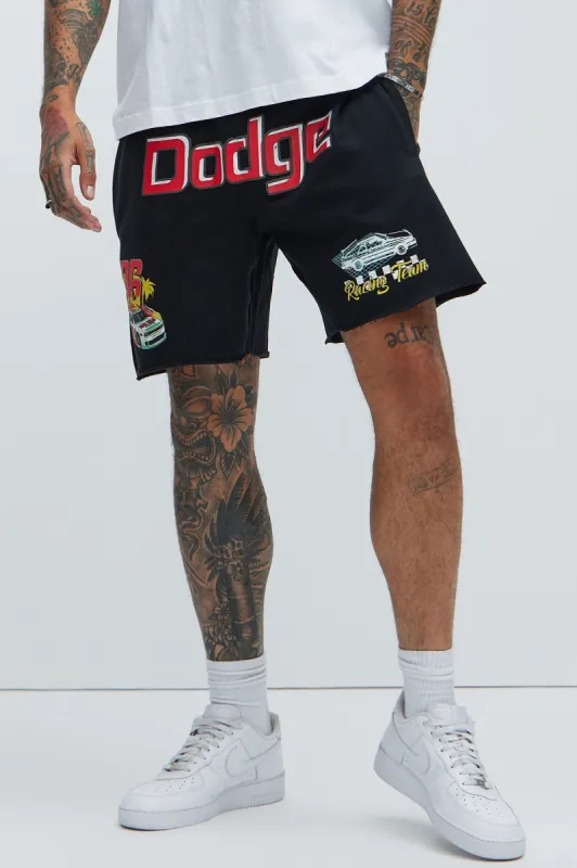 Dodge '96 Shorts - Black sold by Fashion Nova