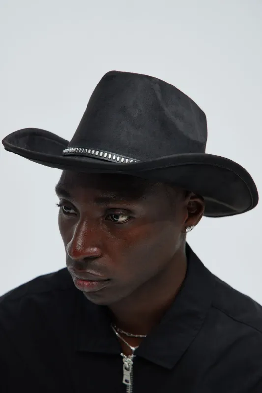 Beau Cowboy Hat - Black sold by Fashion Nova