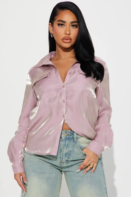Shine On Me Shirt - Mauve sold by Fashion Nova