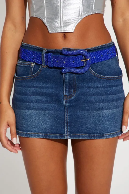 Queen Of The South Belt - Blue made by Fashion Nova