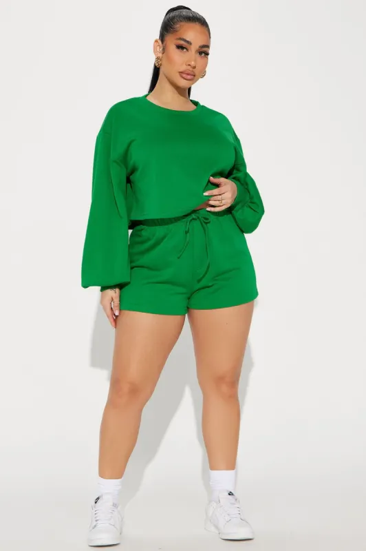 Kori Lounge Short - Kelly Green sold by Fashion Nova
