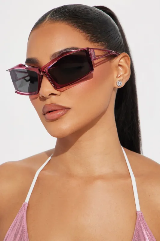 Cool Babe Sunglasses - Pink sold by Fashion Nova