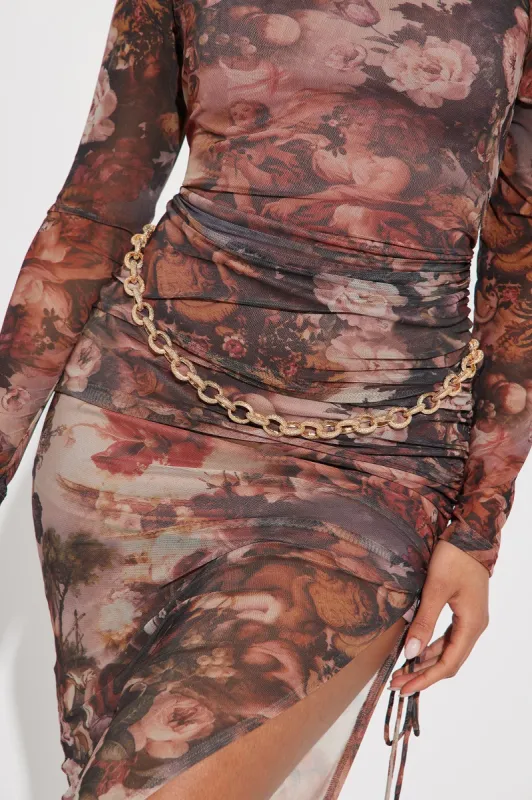 So Cute For Me Chain Belt - Gold sold by Fashion Nova