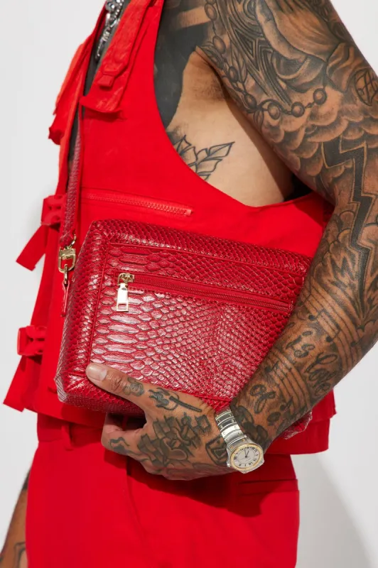 In The Detail Crossbody - Red sold by Fashion Nova