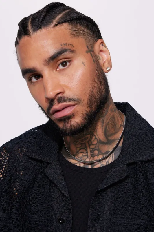 Flat Coil Chain Necklace - Silver sold by Fashion Nova