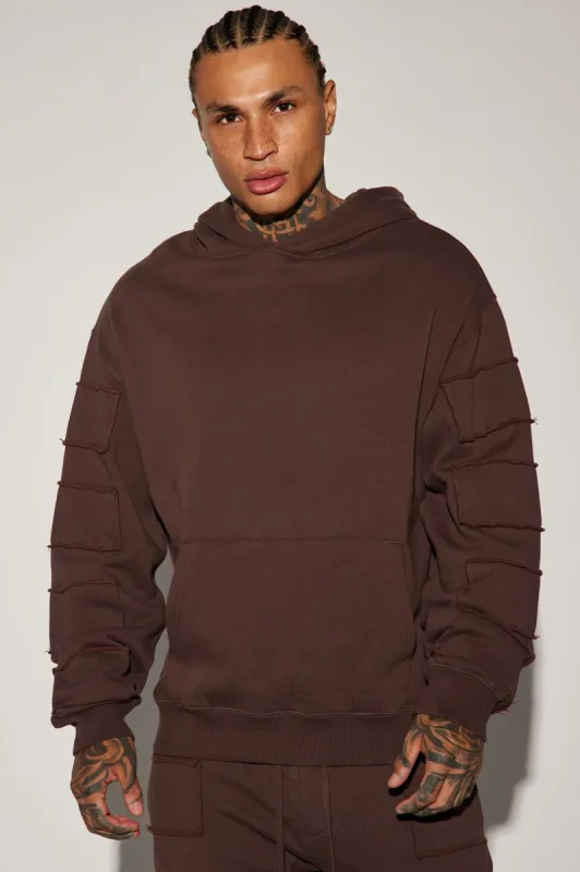 Tyson Let You Go Hoodie - Dark Brown sold by Fashion Nova