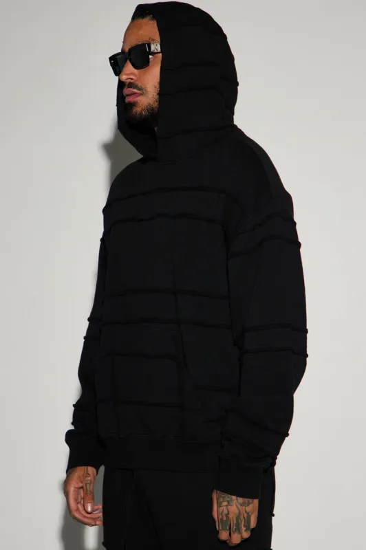 Tyson About Fray Hoodie - Black sold by Fashion Nova