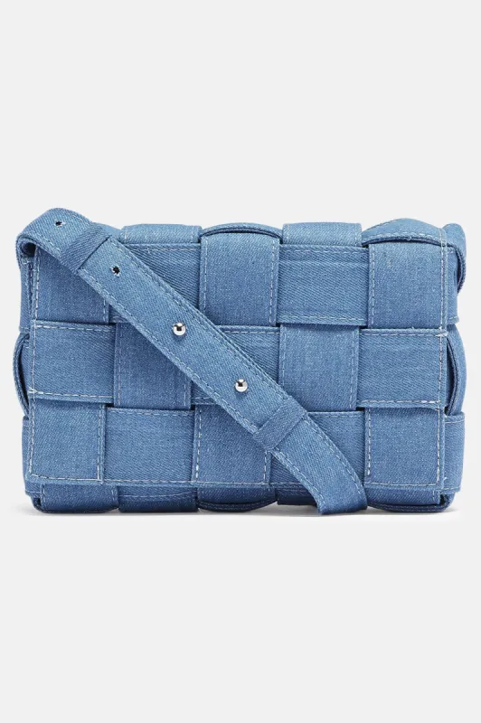 Daydreaming Of You Handbag - Denim sold by Fashion Nova