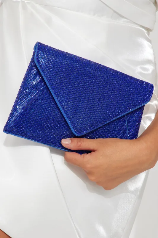 Slaying The Night Clutch - Blue sold by Fashion Nova