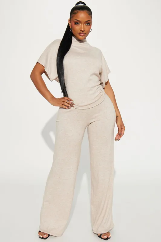 Noel Pant Set - Oatmeal sold by Fashion Nova