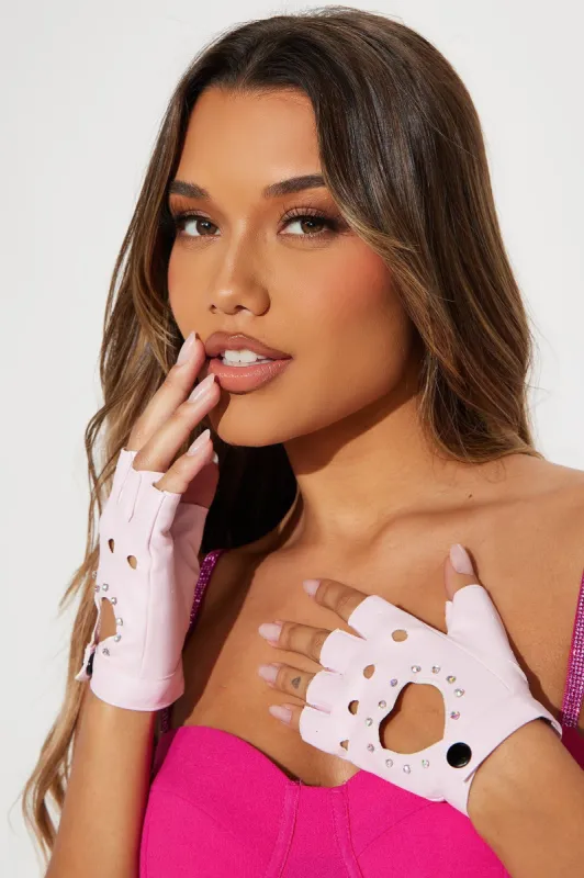 Drive Me Overboard Gloves - Pink sold by Fashion Nova