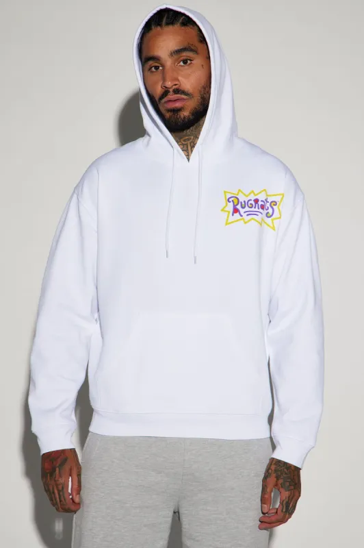 Rugrats Crew Hoodie - White sold by Fashion Nova