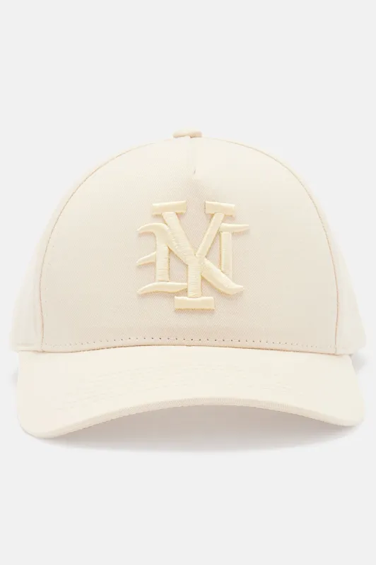 NY Snapback Hat - Stone sold by Fashion Nova