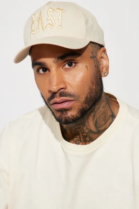 East Side Snapback Hat - Stone sold by Fashion Nova
