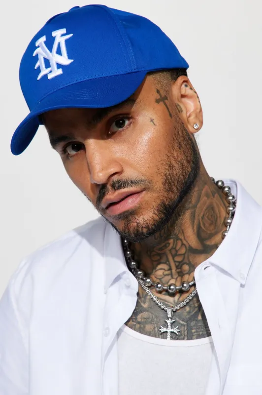 NY Snapback Hat - Royal sold by Fashion Nova