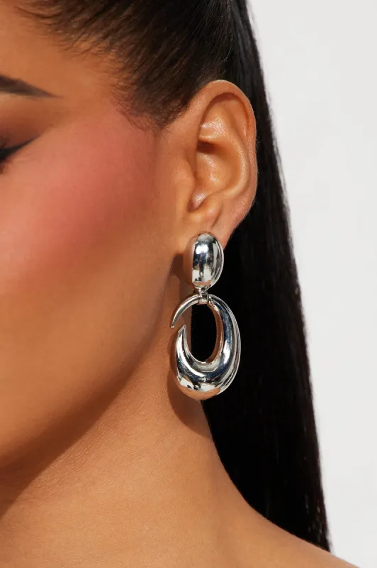 Vida Costal Earrings - Silver sold by Fashion Nova