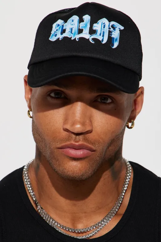 Saint Trucker Hat - Black sold by Fashion Nova