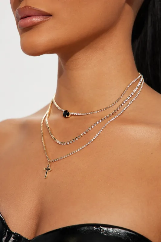 Found Something Good Necklace - Gold sold by Fashion Nova