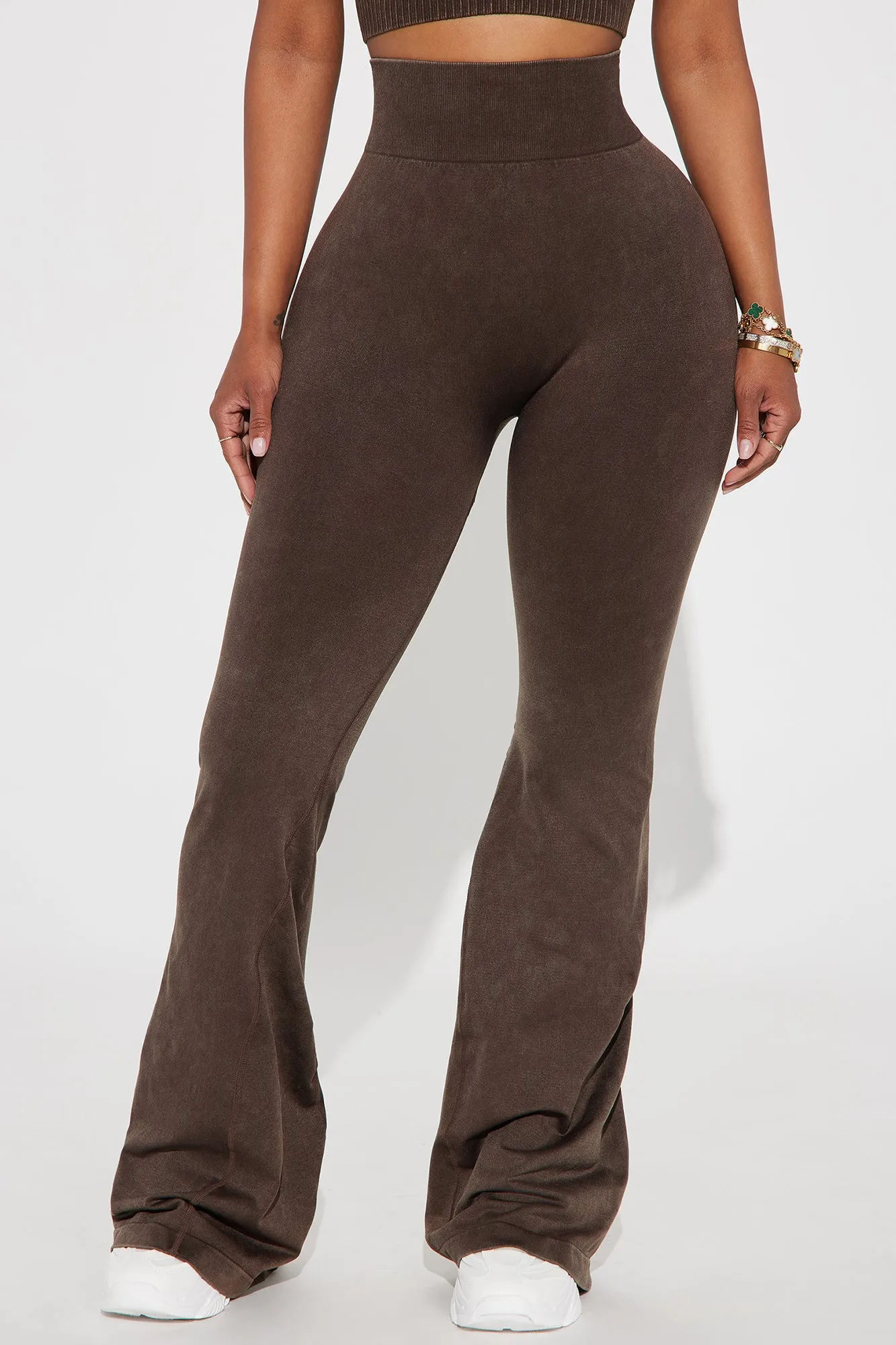 Next Level Active Yoga Pant - Chocolate sold by Fashion Nova product image thumbnail 2