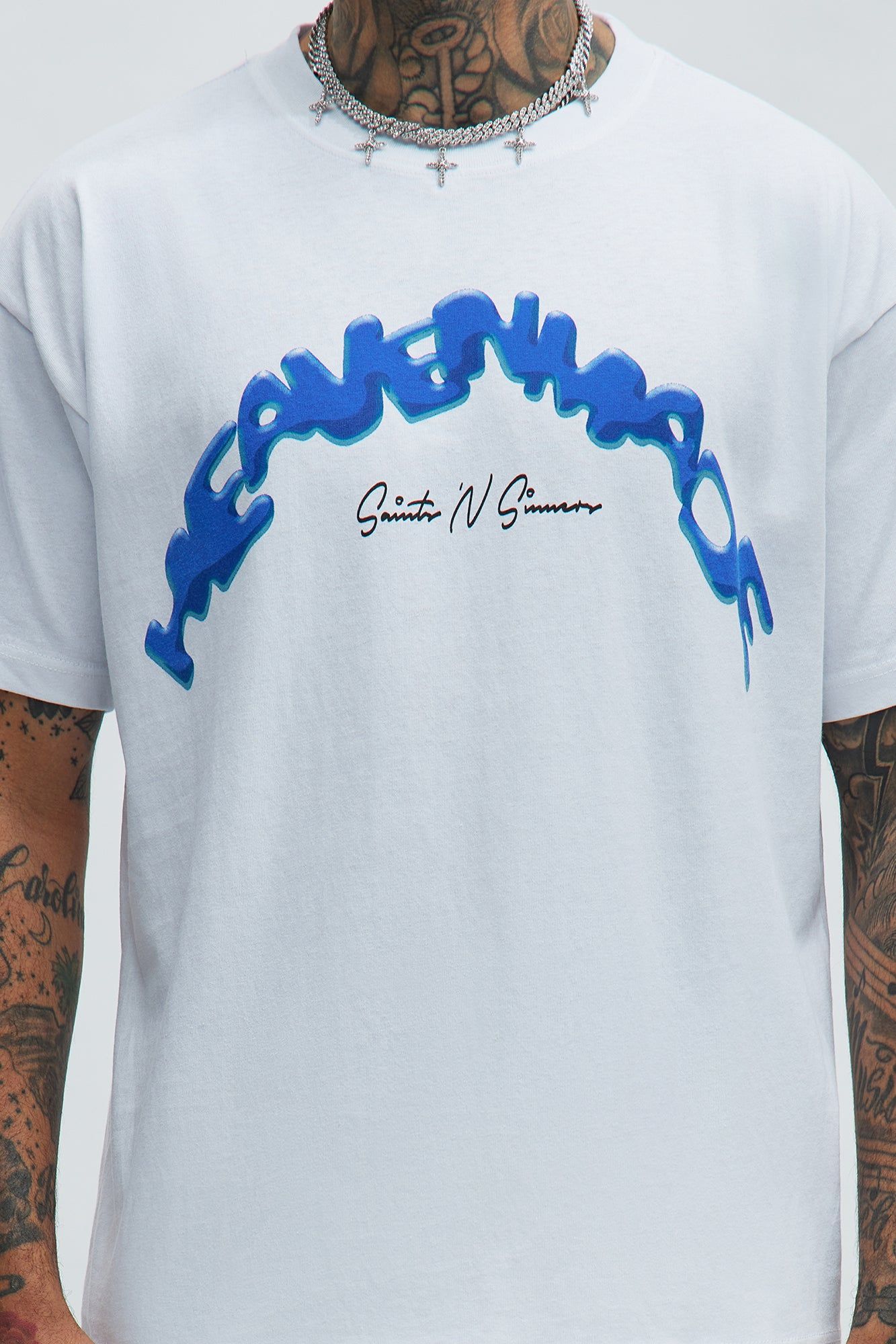 Heaven Made Short Sleeve Tee - White sold by Fashion Nova product image thumbnail 3