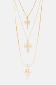 In Harmony Necklace - Gold sold by Fashion Nova
