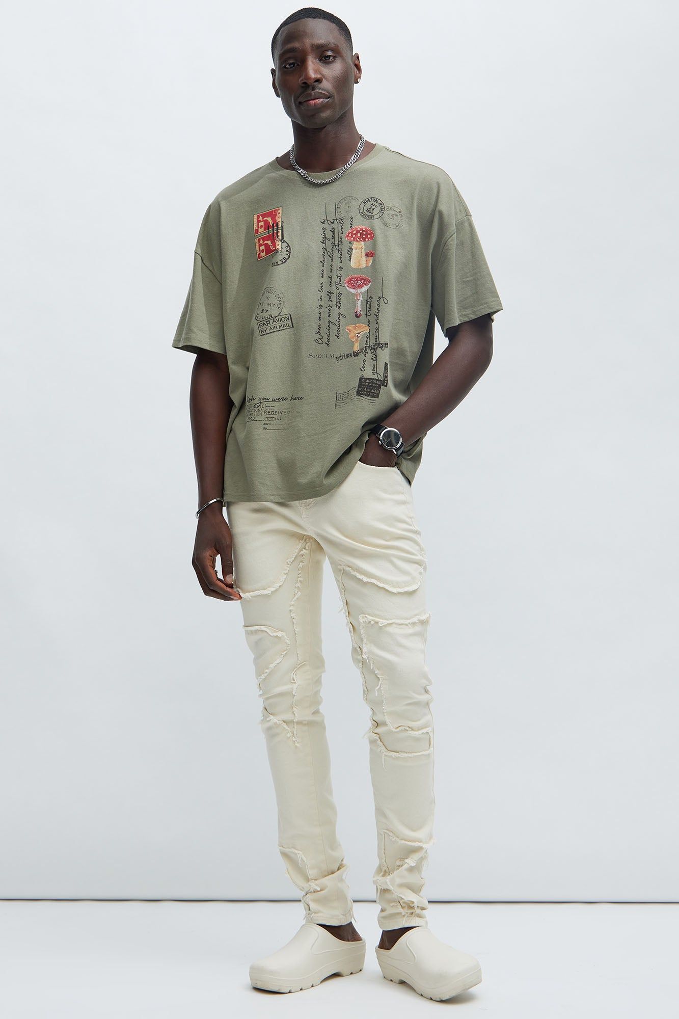 Elevated Imagination Oversize Short Sleeve Tee - Green sold by Fashion Nova product image thumbnail 2