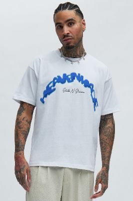 Heaven Made Short Sleeve Tee - White sold by Fashion Nova