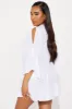 Island Sun Crochet Tiered Cover Up Dress - White sold by Fashion Nova
