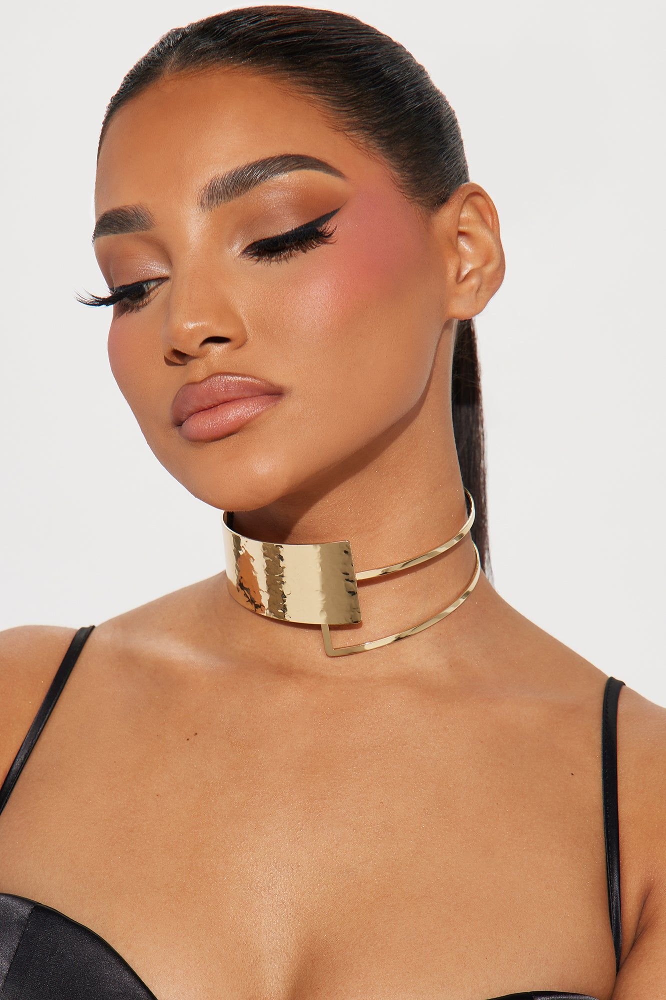 Fearless Cut Out Choker - Gold sold by Fashion Nova product image thumbnail 2