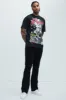 Popeye Pushin P Short Sleeve Tee - Black sold by Fashion Nova