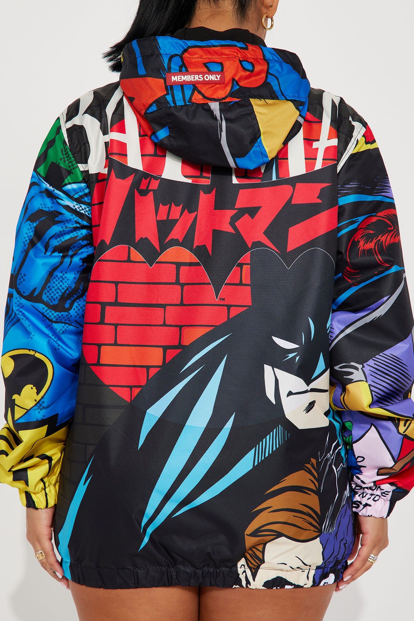 Vengeance Batman Windbreaker - Black sold by Fashion Nova product image thumbnail 4