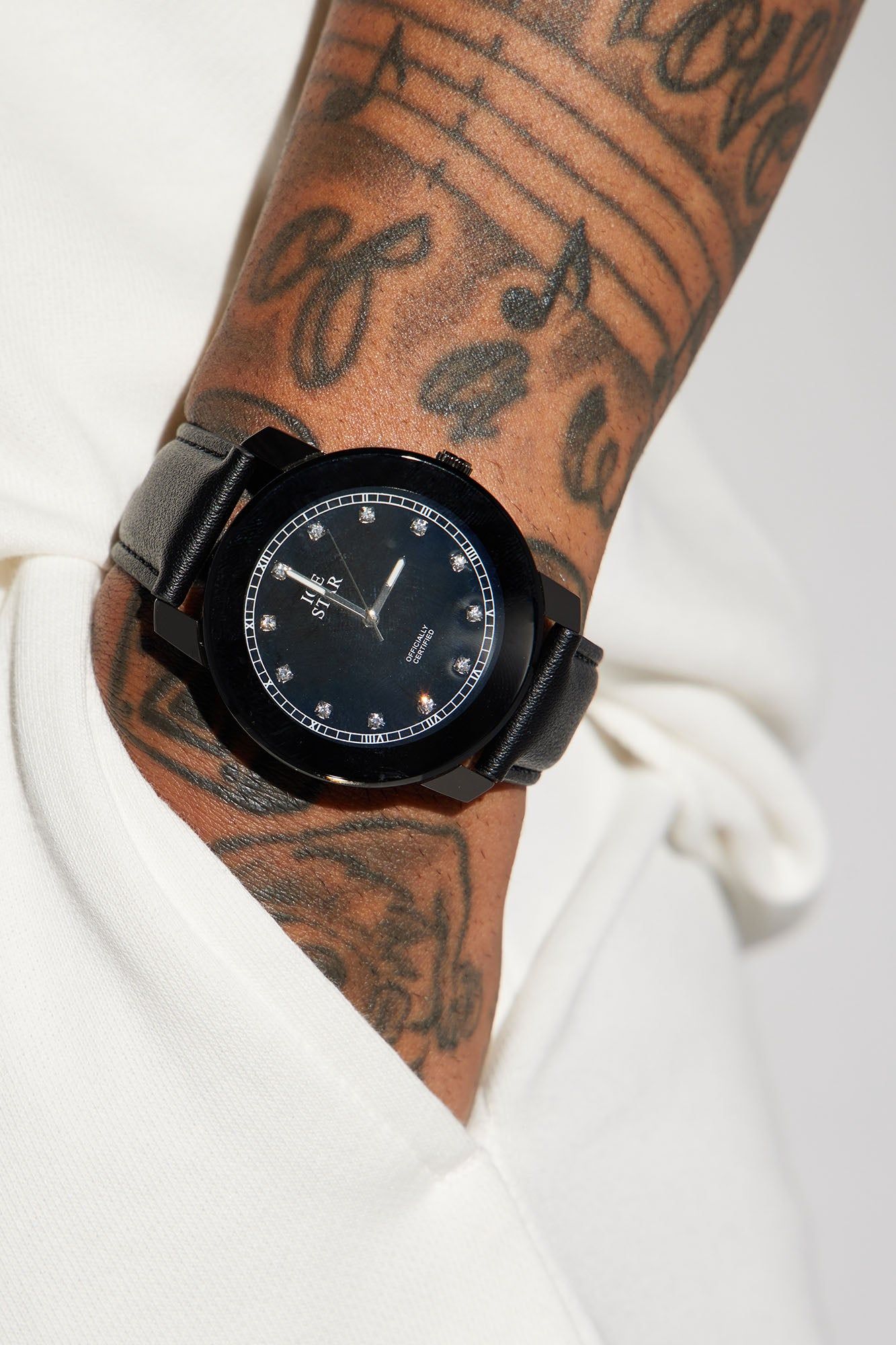 Everythings Analog Watch - Black sold by Fashion Nova