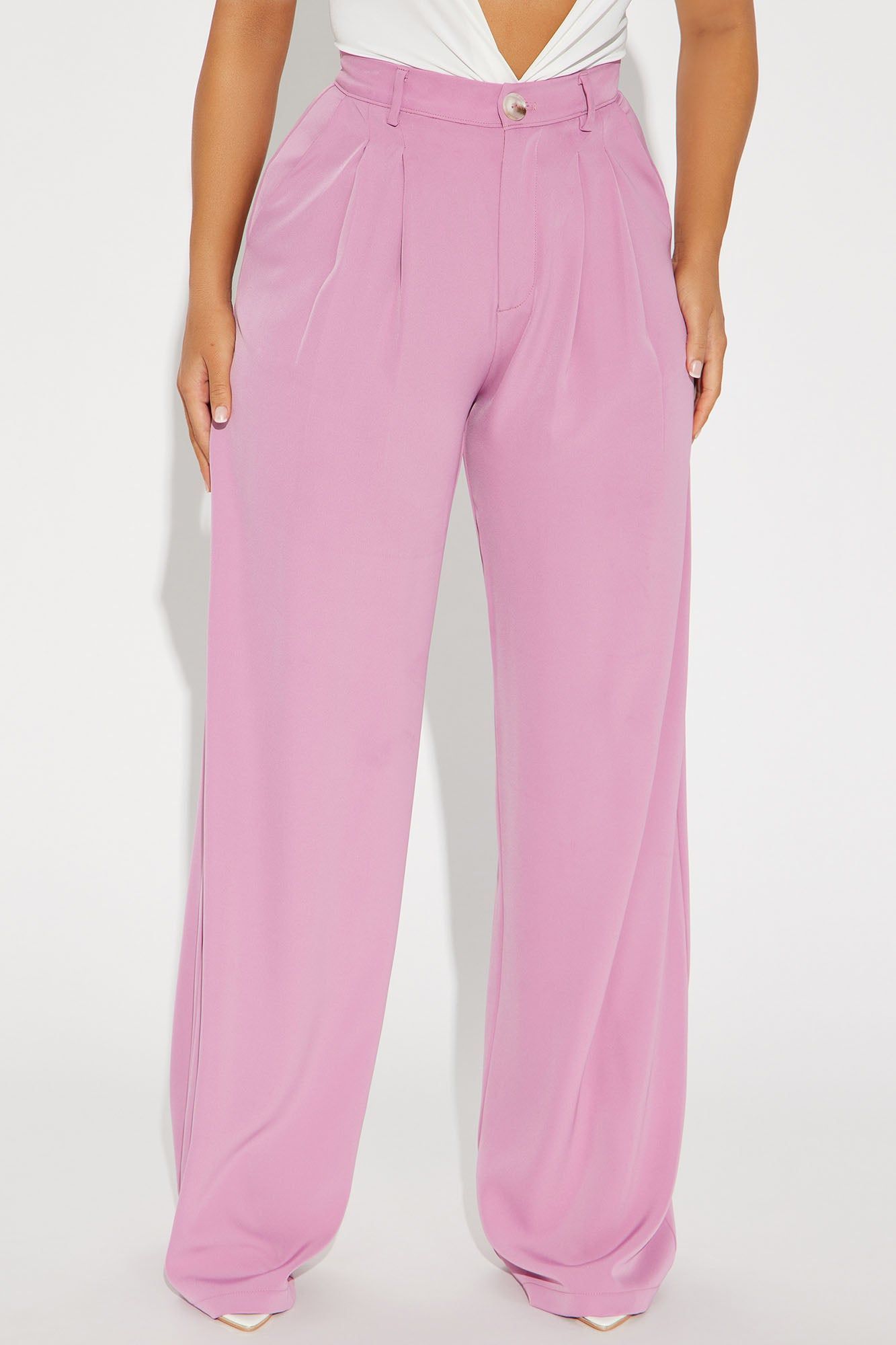 Gettin' Ready Wide Leg Trouser - Rose sold by Fashion Nova product image thumbnail 2