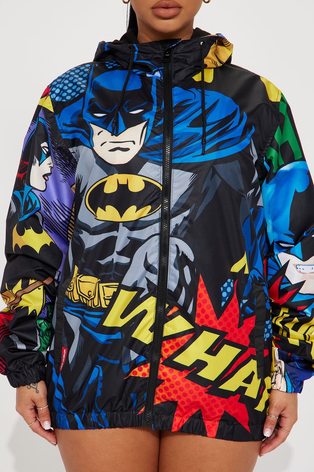 Vengeance Batman Windbreaker - Black sold by Fashion Nova product image thumbnail 3