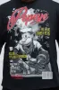 Popeye Pushin P Short Sleeve Tee - Black sold by Fashion Nova