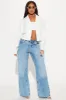 About My Business Cropped Blazer - Ivory sold by Fashion Nova