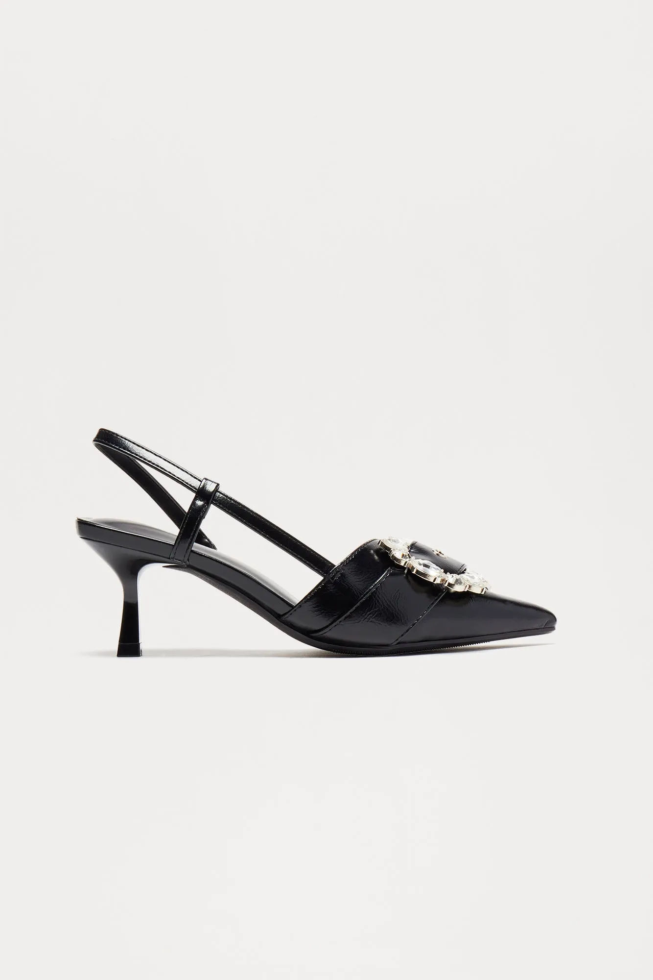 Forever Favorite Slingback Pumps - Black sold by Fashion Nova product image thumbnail 3
