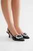 Forever Favorite Slingback Pumps - Black sold by Fashion Nova