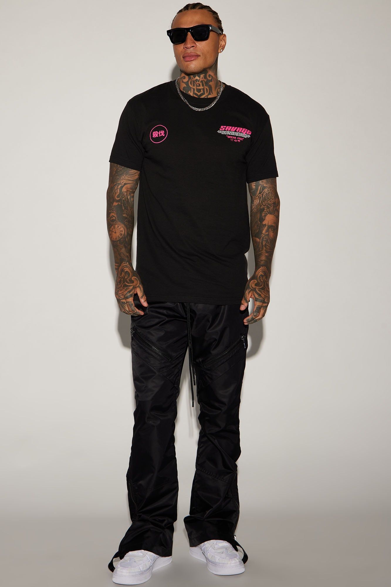 Savage ″Break Free″ Short Sleeve Tee - Black sold by Fashion Nova product image thumbnail 2