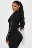 Sporty Girl Embroidered Top - Black/White sold by Fashion Nova