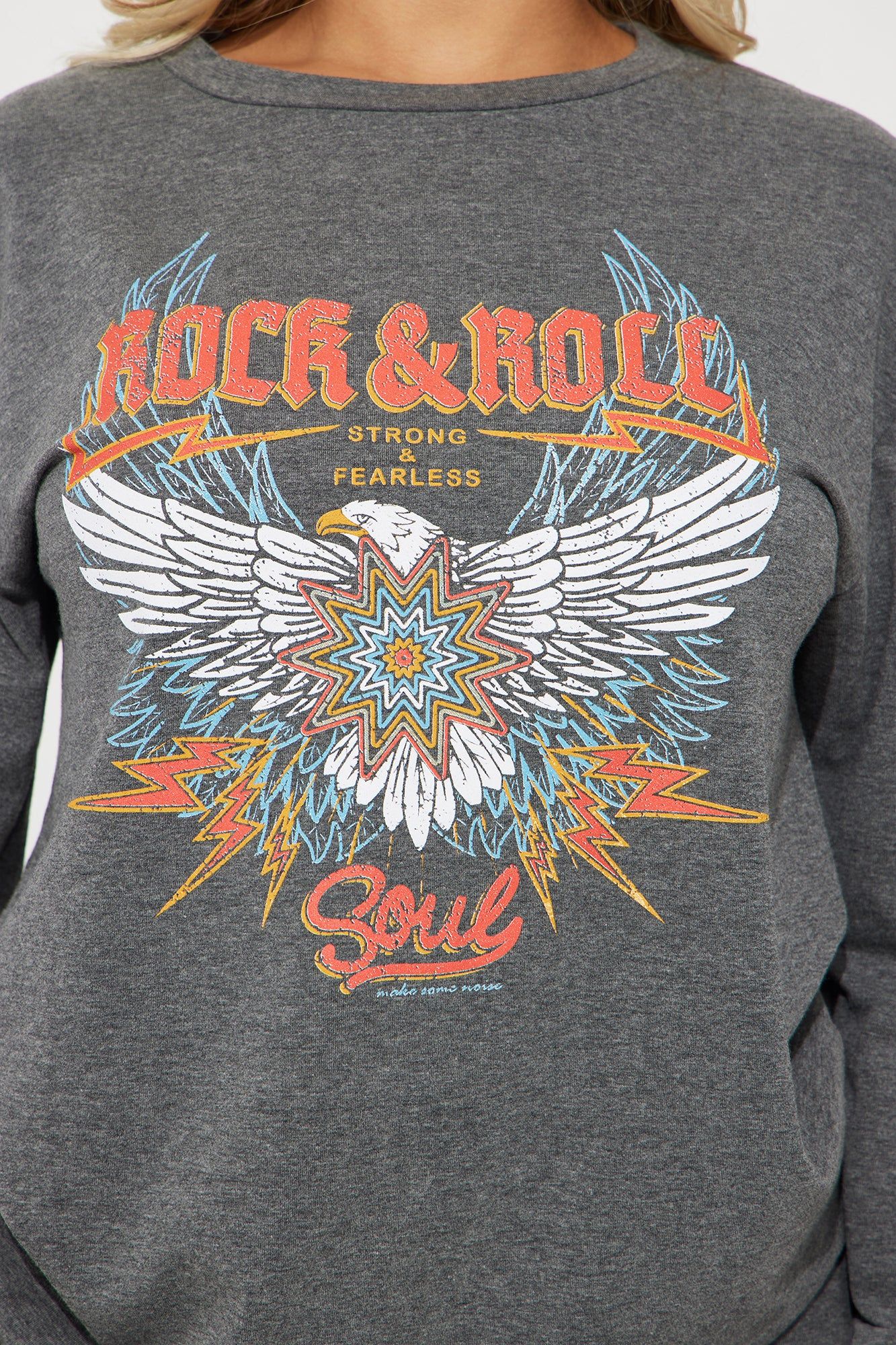 Strong N' Fearless Legging Set - Heather Grey sold by Fashion Nova product image thumbnail 3