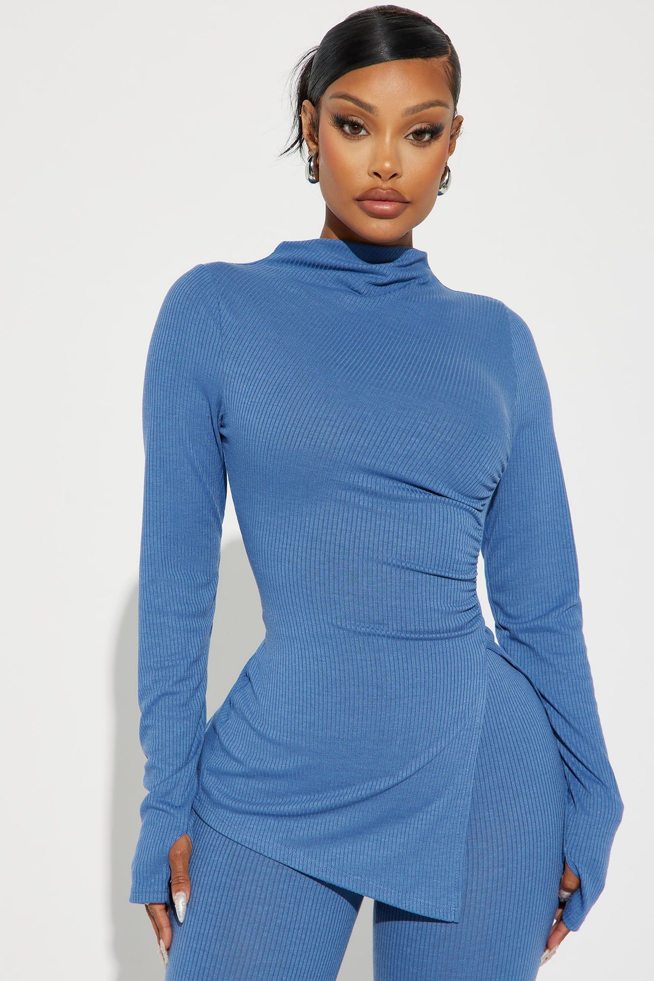 Miranda Legging Set - Denim sold by Fashion Nova product image thumbnail 2