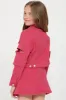 Mini Megan Feel Good Denim Jacket - Pink sold by Fashion Nova
