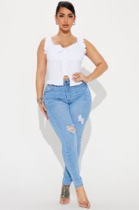 Day Dreaming Top - White sold by Fashion Nova