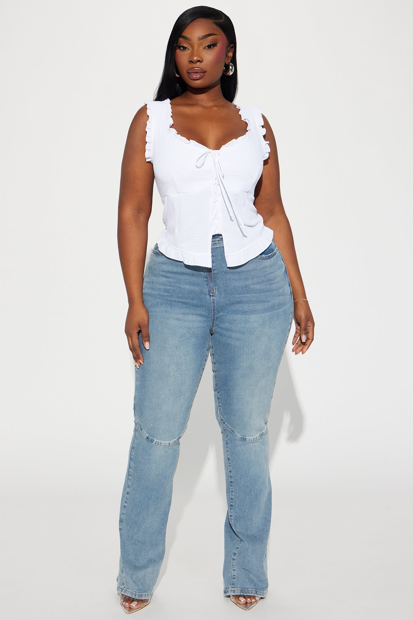 Day Dreaming Top - White sold by Fashion Nova product image thumbnail 5