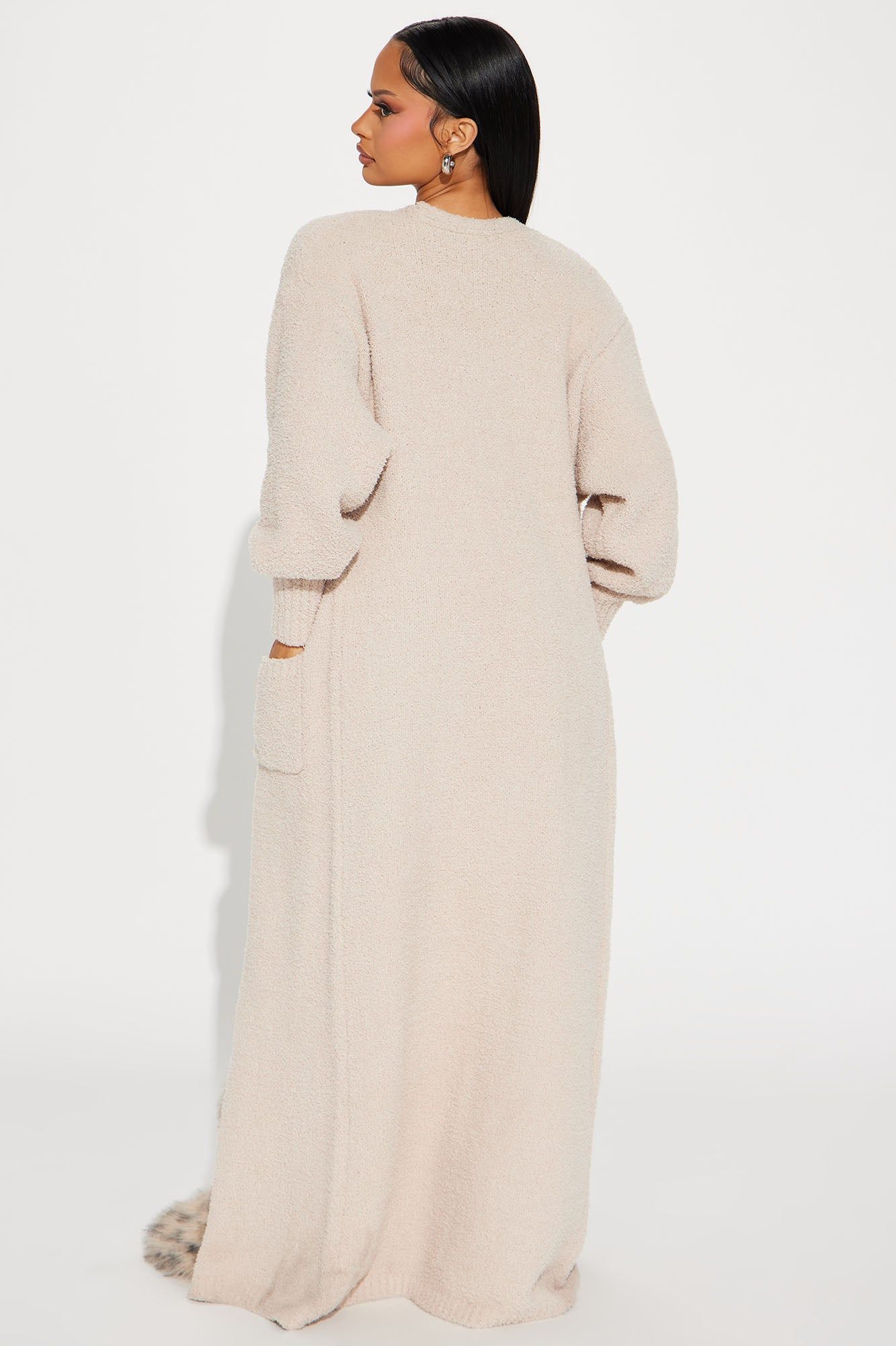 Living In It Cardigan - Taupe sold by Fashion Nova product image thumbnail 3