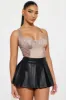 Wild Feeling Sleeveless Bodysuit - Taupe/combo sold by Fashion Nova